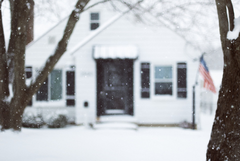 Snowy home