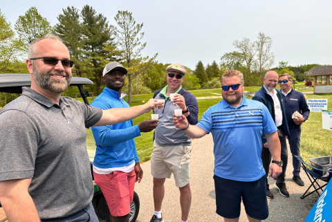 Agents at ACF golf outing